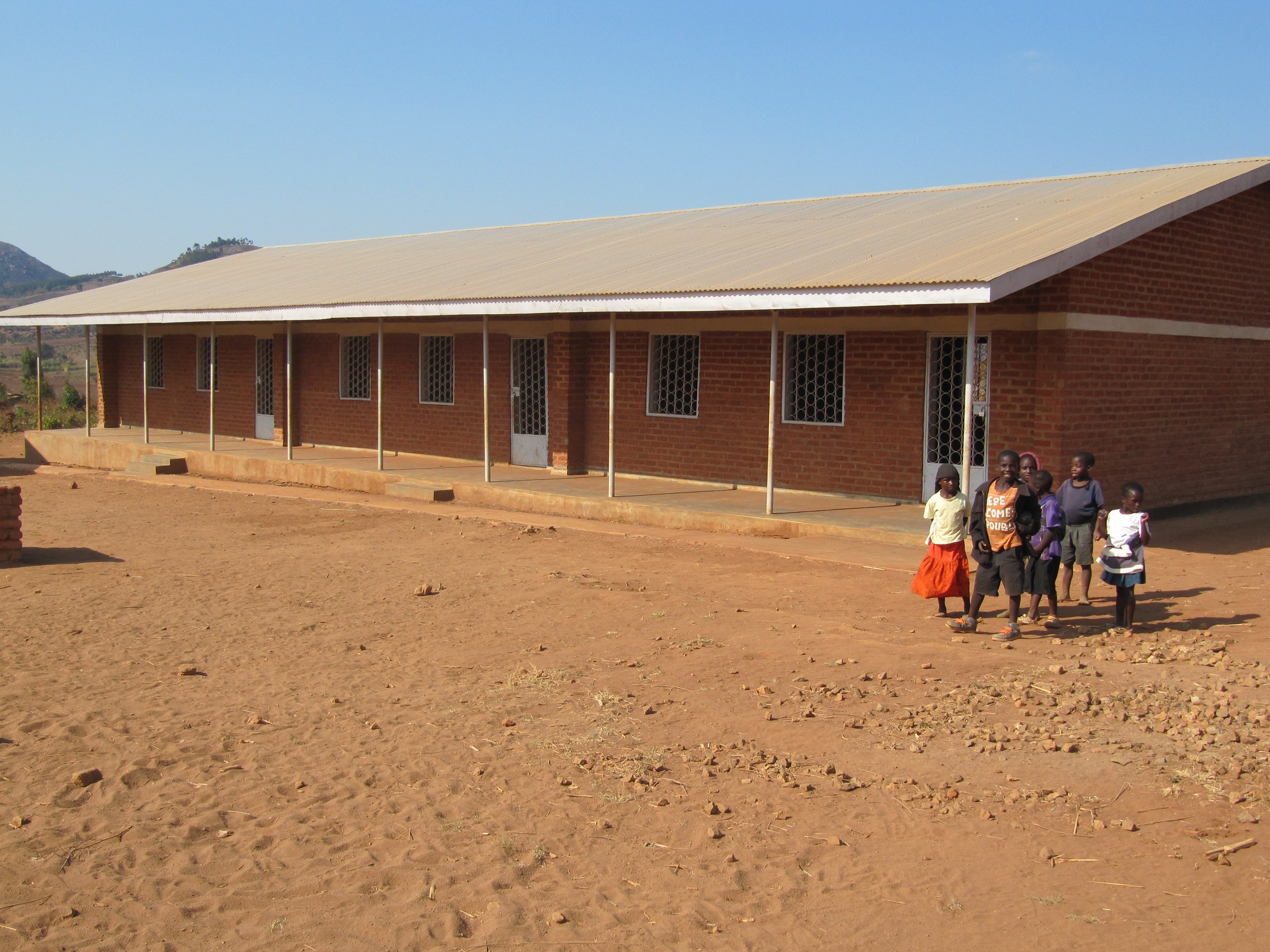 Lerarenhuis bij de Nachilambe basisschool